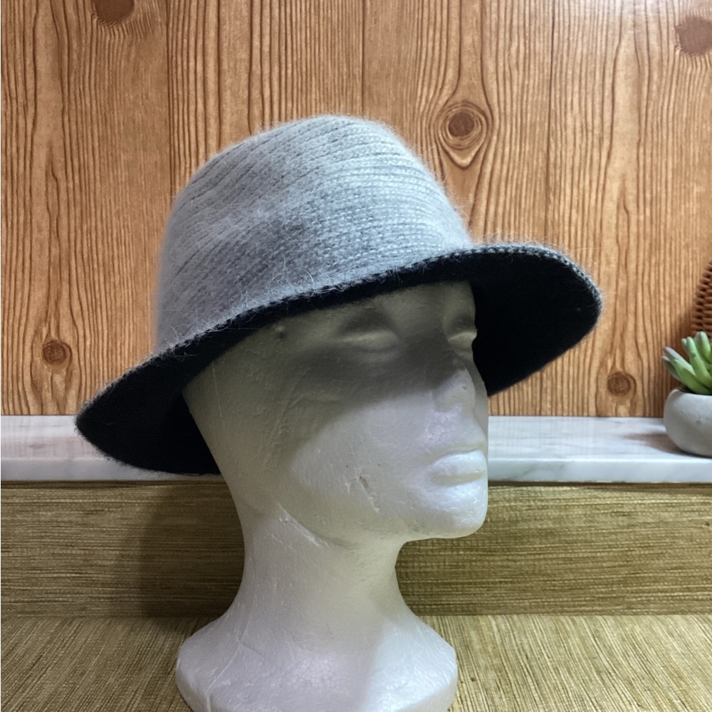 Horny Toad Stylish Two-Tone Fedora Hat Angora,Wool,Nylon